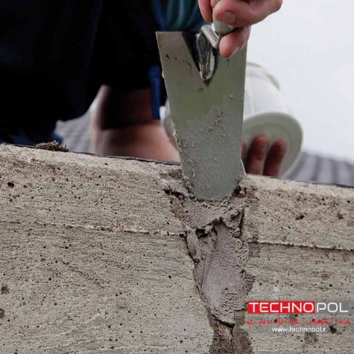 پر کردن حفرات سطوح بتنی با بتونه اپوکسی-مقاوم سازی تکنوپل