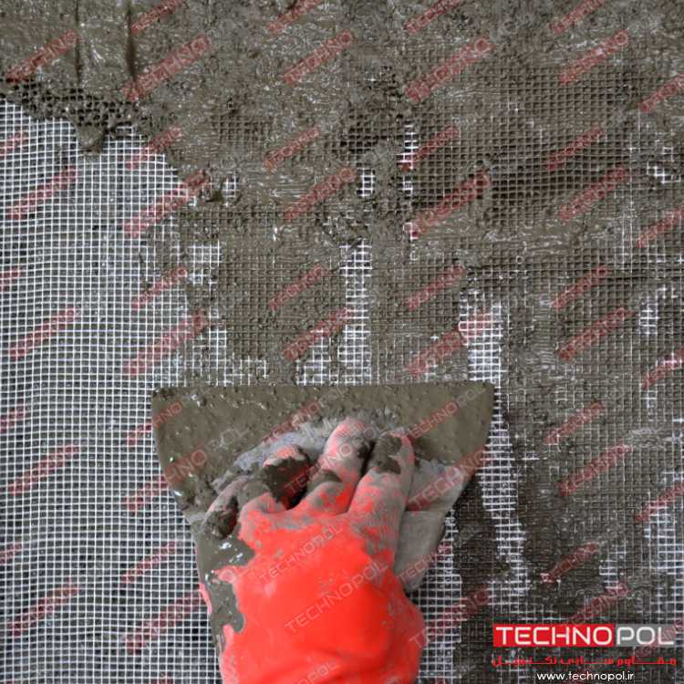 مقاوم سازی دیوار بلوکی با استفاده از سیستم FRCM