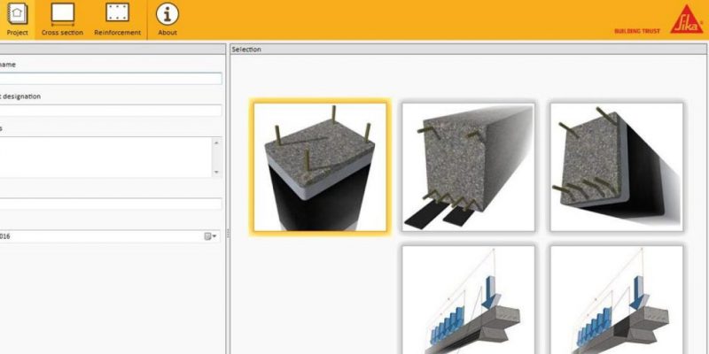 نرم افزار مقاوم سازی Sika CarboDur