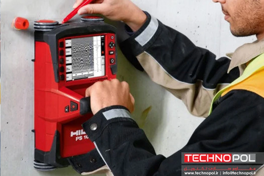 اسکن آرماتور در بتن