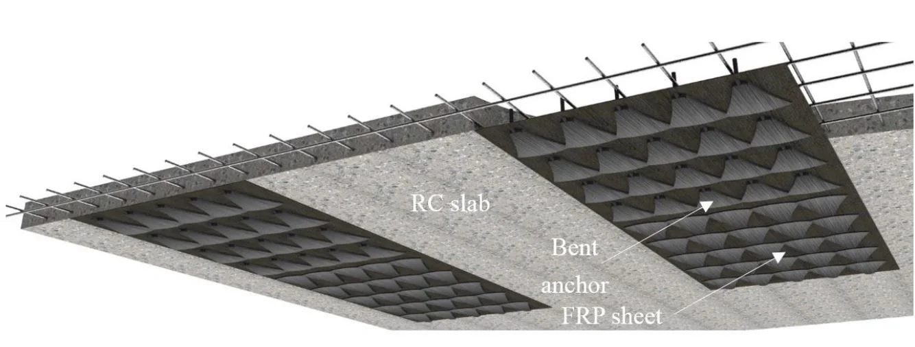 تقویت دال بتنی با FRP