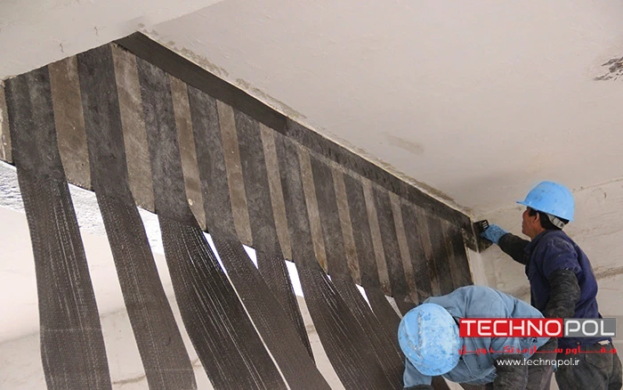 افزایش مقاومت برشی با بکار بردن الیاف FRP