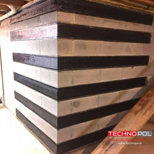 کیت frp جهت پایدار‌سازی دیوار