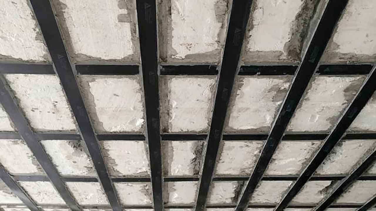 مقاوم سازی تیرچه های سقف با لمینیت FRP