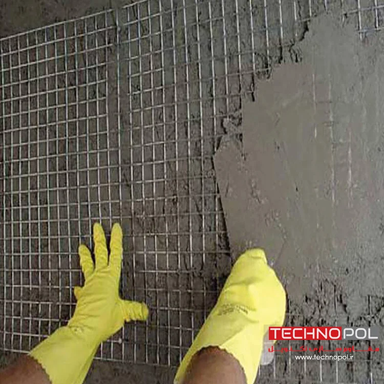 توری مرغی - مقاوم سازی تکنوپل