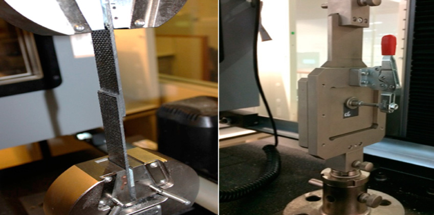 تست کشش ناحیه همپوشانی FRP