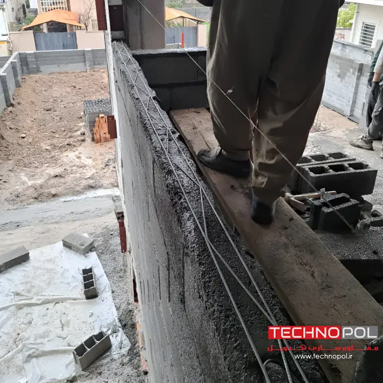 میلگرد بستر در مراحل ساخت و ساز