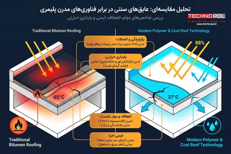 4 جایگزین ایزوگام و قیرگونی