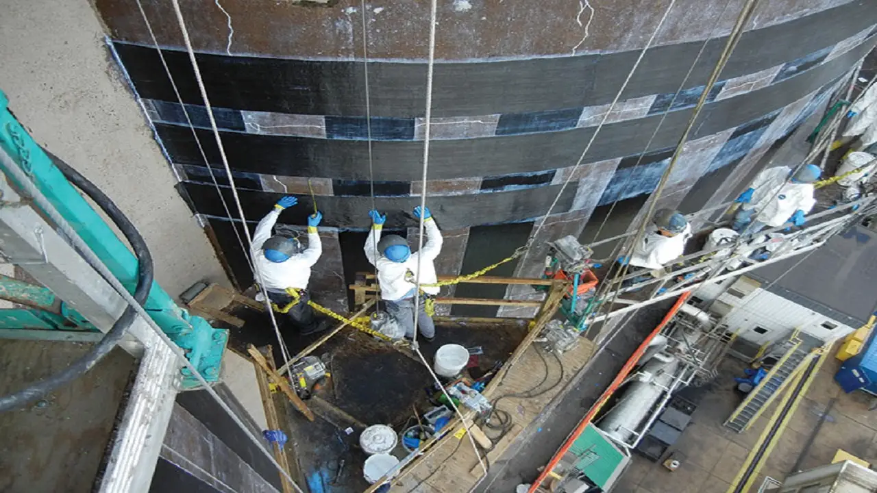 مقاوم سازی سیلو با FRP