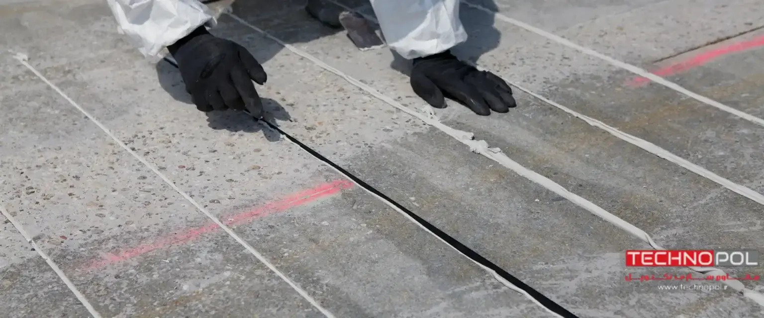 مقاوم سازی دال بتنی با روش NSM