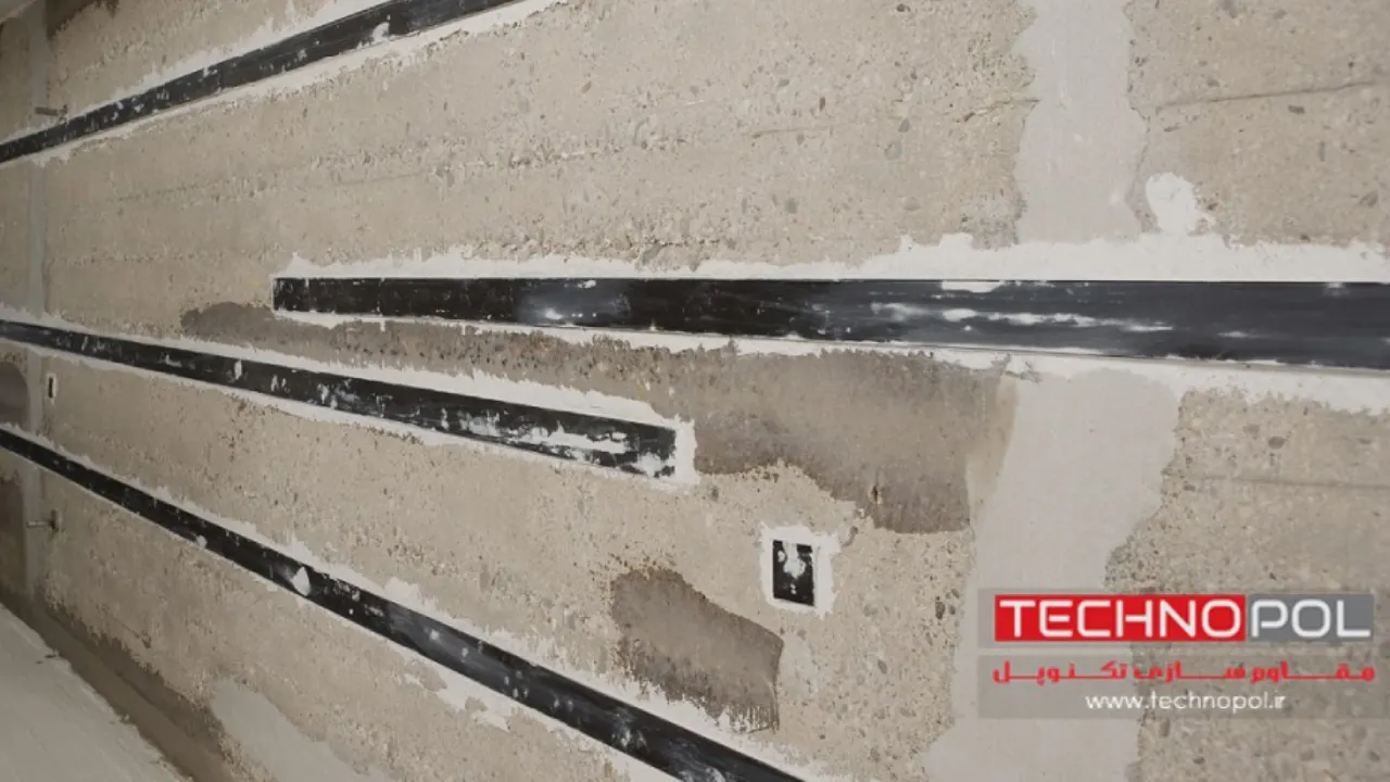 مقاوم سازی دیوار بنایی بتنی با استفاده از لمینت FRP